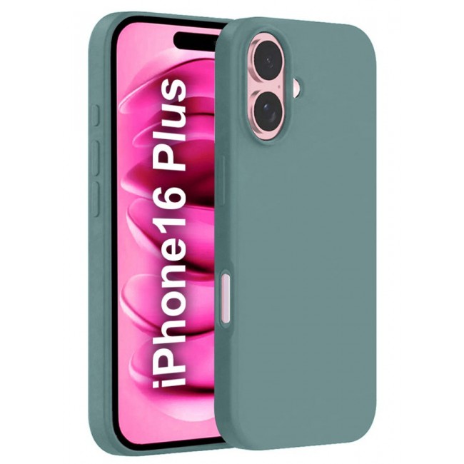 CATANES (for iPhone 16 Plus) Case, Slim Silicone Case, Full Covered Anti Scratch Shockproof Protective Cover