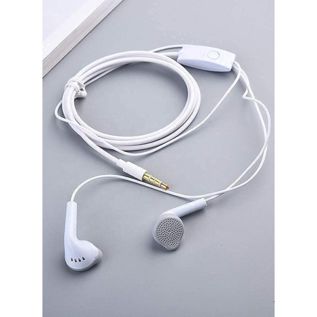 CATANES Stereo Headset with Integrated Microphone, Deep and Enriched Sound White Color