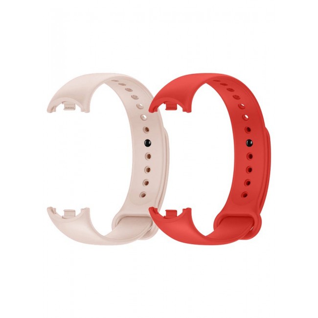 CATANES 2 Pack For Xiaomi Smart Band 8/9 Watch Bands Adjustable Comfortable Sport Replacement Strap for Xiaomi Mi Band 8/9 Wristband Bracelet Band for Women Men Multicolour
