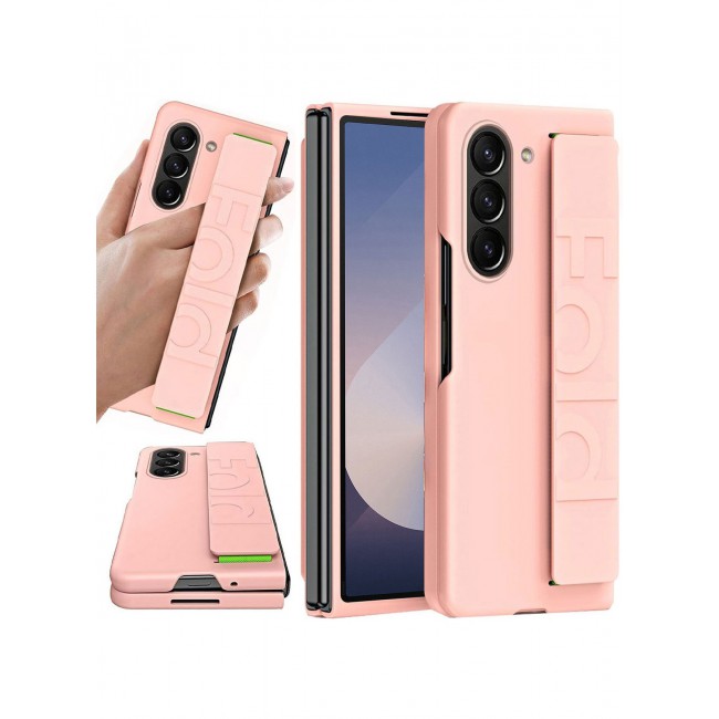 CATANES ( for Samsung Galaxy Z Fold 6 2024 ) Case, Slim and Lightweight Design, Wrist Strap Handheld Folding Mobile Phone Protective Case