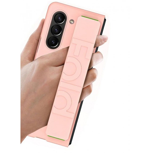 CATANES ( for Samsung Galaxy Z Fold 6 2024 ) Case, Slim and Lightweight Design, Wrist Strap Handheld Folding Mobile Phone Protective Case