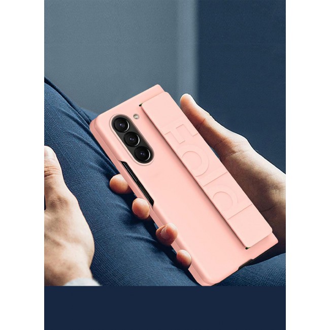 CATANES ( for Samsung Galaxy Z Fold 6 2024 ) Case, Slim and Lightweight Design, Wrist Strap Handheld Folding Mobile Phone Protective Case