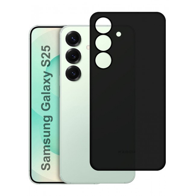 CATANES Case for Galaxy S25 Air Skin Case All Around Full Protection Ultra Slim 0.3mm Thickness 4g Feather Weight - Black
