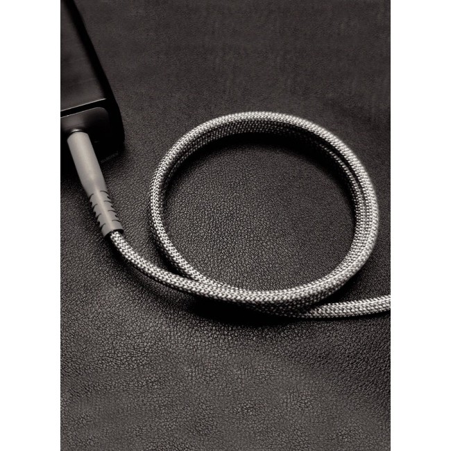 CATANES USB-C to USB-C Magnetic Charging Cable (1M) - PD Fast Charge, Detachable & Tangle-Free Design - Light Grey