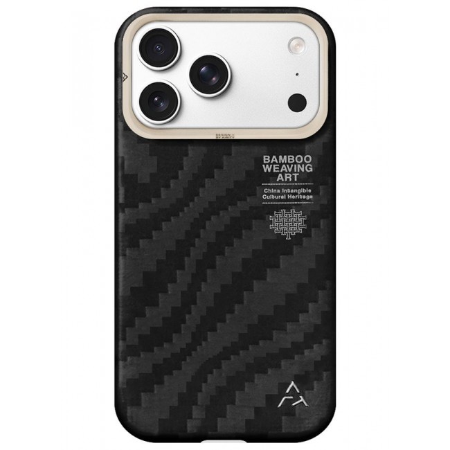 AIRITY Bamboo Fiber Protective Case for iPhone 17/18 Pro Ultra Durable, Lightweight & Premium Design Black