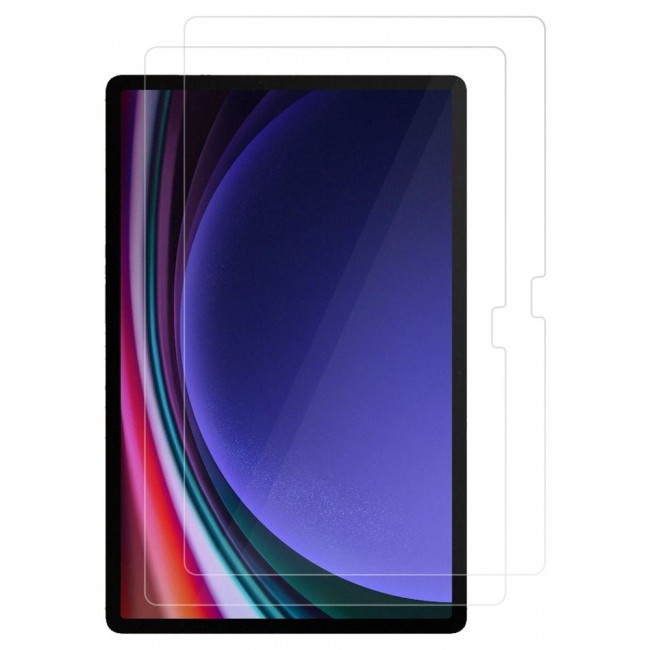 CATANES 2 Pack For Samsung Galaxy Tab S9 Plus Screen Protcetor Scratch and Shatter Resistant Anti Bubble Glass