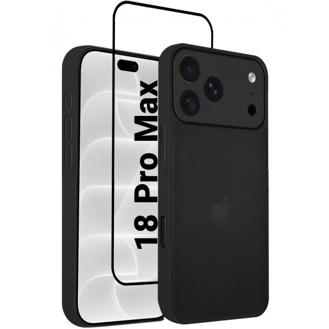 CATANES 2 Pack Air Skin Frosted Matte Case for iPhone 18 Pro Max with Camera Frame Protection - Stylish Ultra Slim Back Cover - Black