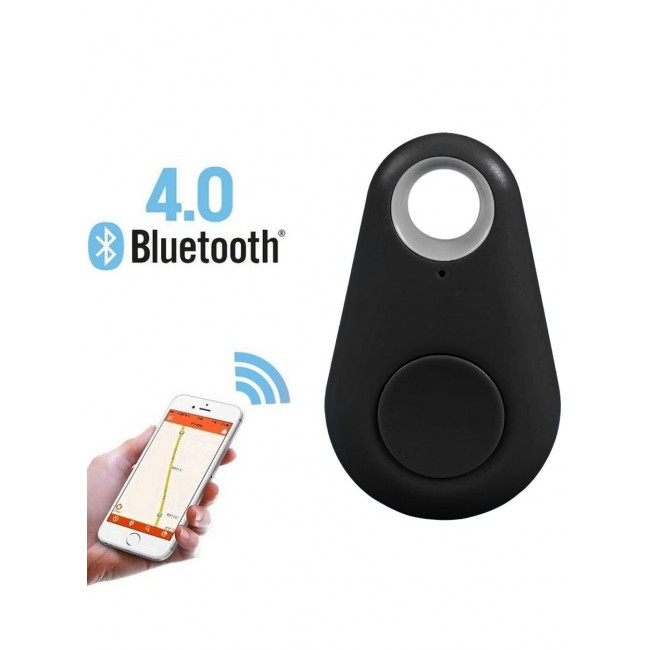 CATANES Smart Tag itag Bluetooth Tracker Key Finder Locator for Phone Key Item Pets Children Black