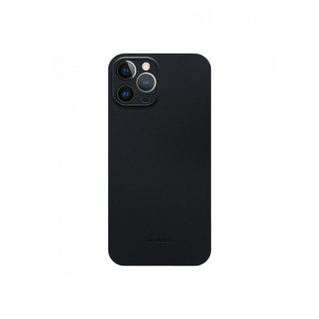 KZDOO Air Skin Case Ultra Slim Back Cover Skin for iphone 13 Pro Max Frosted Anti Slip Full Coverage Black