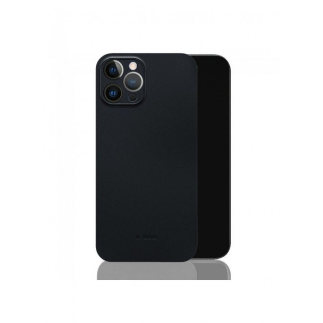 KZDOO Air Skin Case Ultra Slim Back Cover Skin for iphone 13 Pro Max Frosted Anti Slip Full Coverage Black