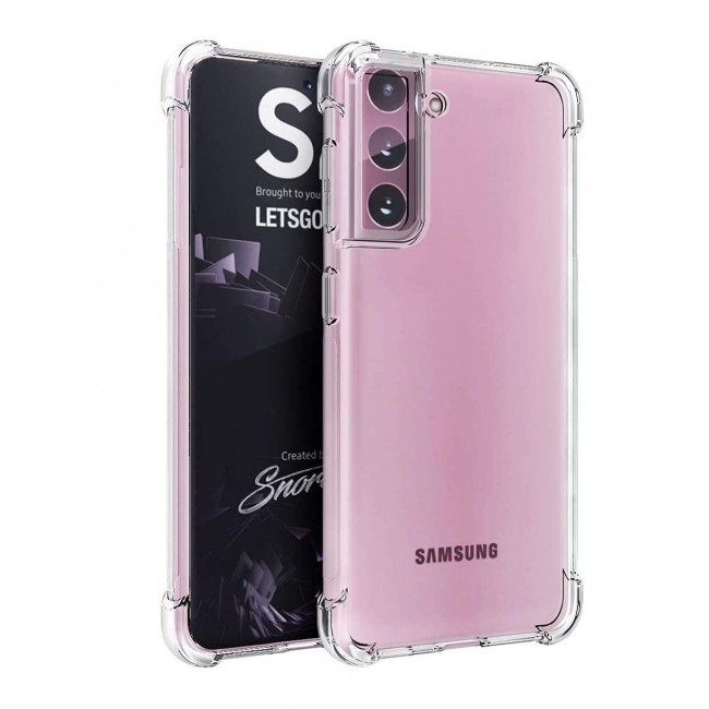 CATANES Samsung Galaxy S21 Shockproof Gorilla Bumper Case Cover 6.2 inch Clear