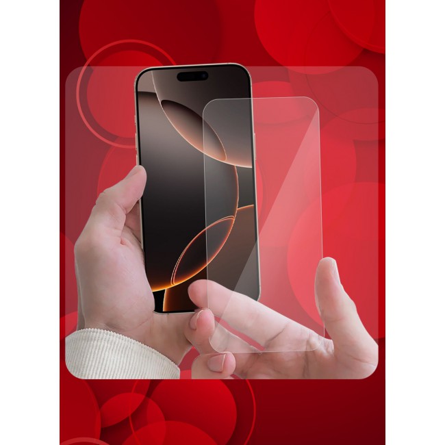 CATANES (for iPhone 16 Pro ) Premium Tempered Glass Screen Protector Ultra Clear Scratch Resistant Easy Installation / Clear