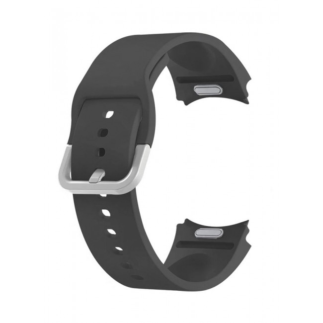 CATANES Samsung Galaxy Watch 6/6 Classic 20mm Silicone Band Flexible and Durable Replacement Sport Strap Grey