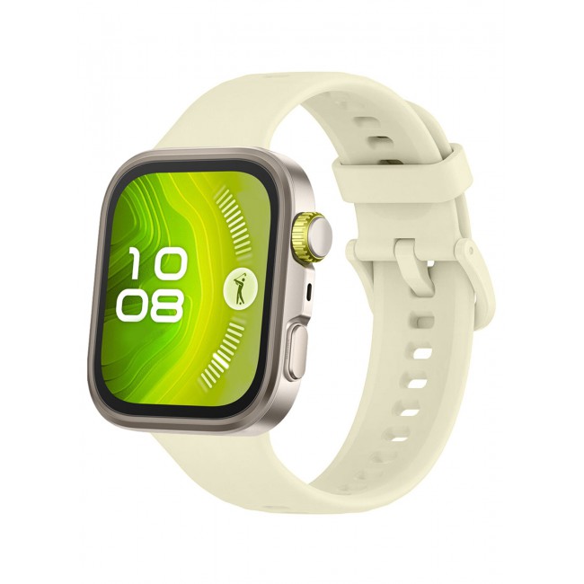 CATANES Wristband for Huawei Watch Fit 3/Fit 4/Fit 4 Pro Bands, Silicone Bracelet Quick Release Arm Band, Replacement Smartwatch Band Quick Release Sport Strap - Cream