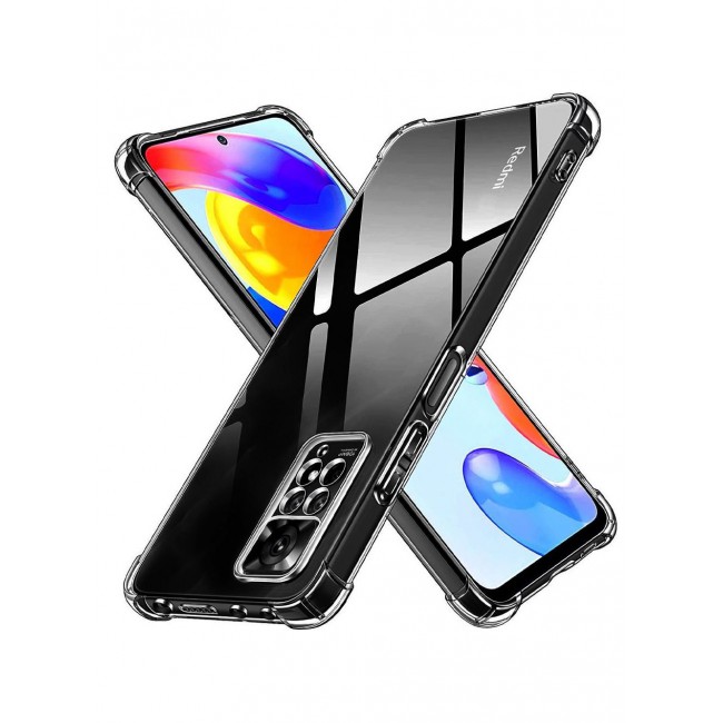 CATANES Xiaomi Redmi Note 11 Pro Case Cover Clear Protective TPU Four Corners Cover Transparent Soft Case