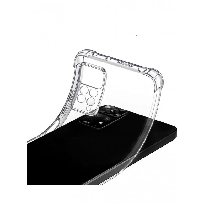 CATANES Xiaomi Redmi Note 11 Pro Case Cover Clear Protective TPU Four Corners Cover Transparent Soft Case