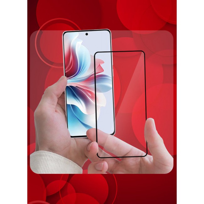 CATANES 2 Pack For Oppo Reno11 F Tempered Glass Screen Protector Anti-Scratch Case Friendly HD Clear Protective Film