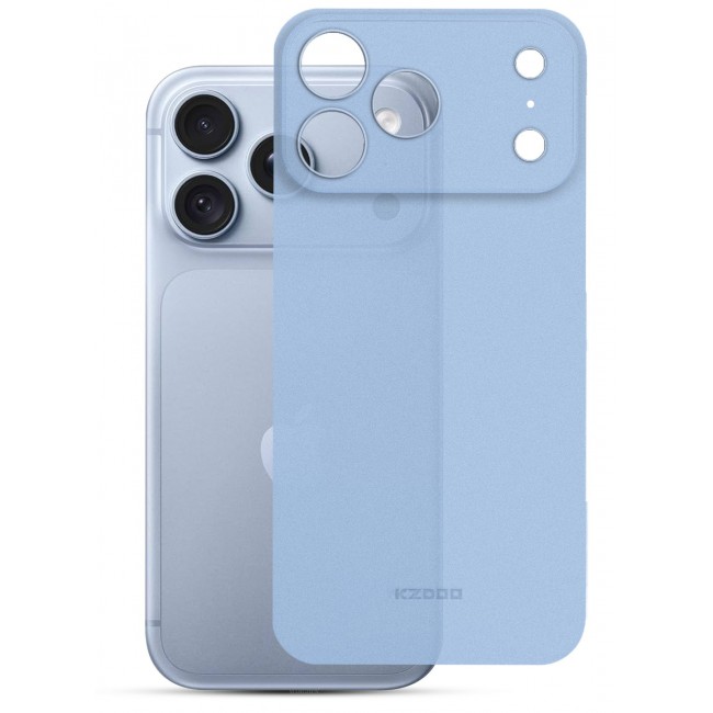 KZDOO 2 Pack Air Skin Case for iPhone 18 Pro - Ultra Slim 0.3mm Protective Cover