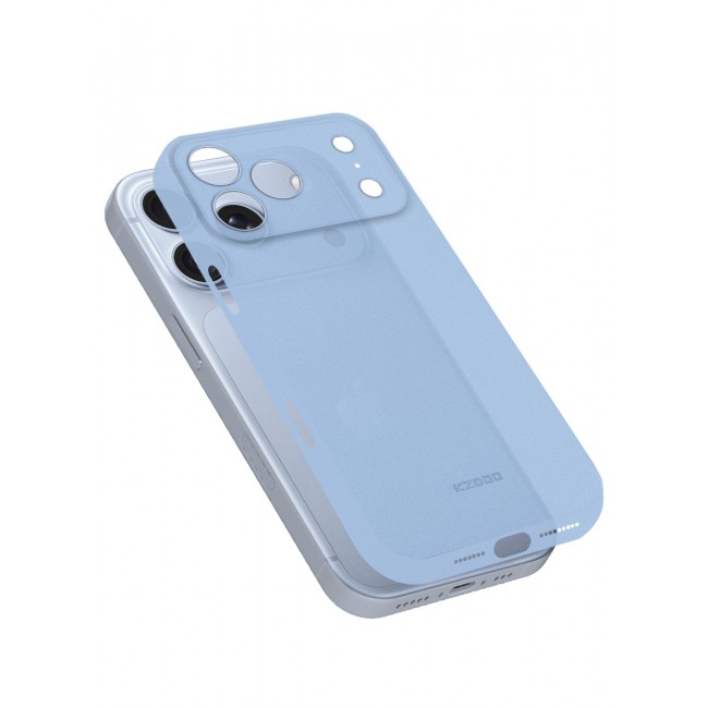 KZDOO 2 Pack Air Skin Case for iPhone 18 Pro - Ultra Slim 0.3mm Protective Cover