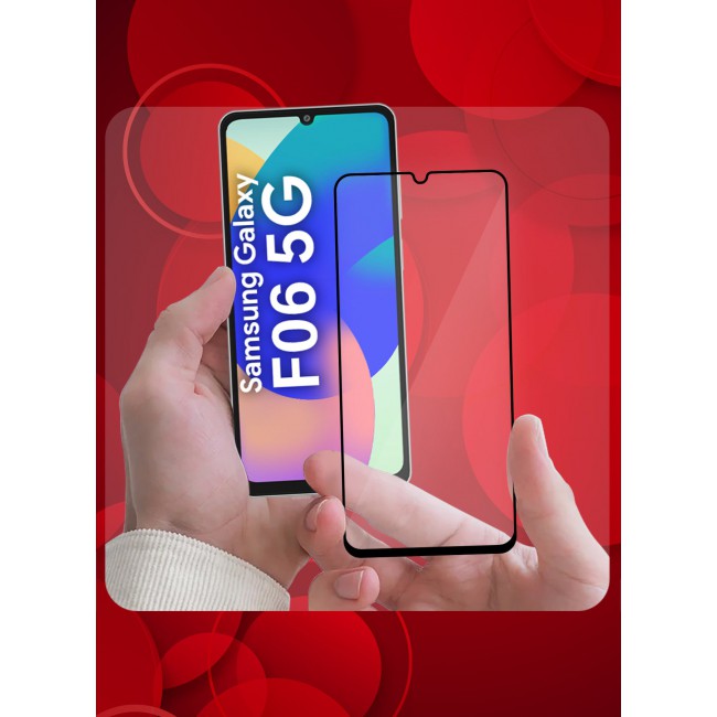 CATANES Samsung Galaxy F06 5G Screen Protector Tempered Glass, Protective Film Easy Installation Bubble Free