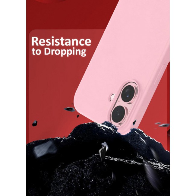 CATANES (for iPhone 16 Plus) Case, Slim Silicone Case, Full Covered Anti Scratch Shockproof Protective Cover