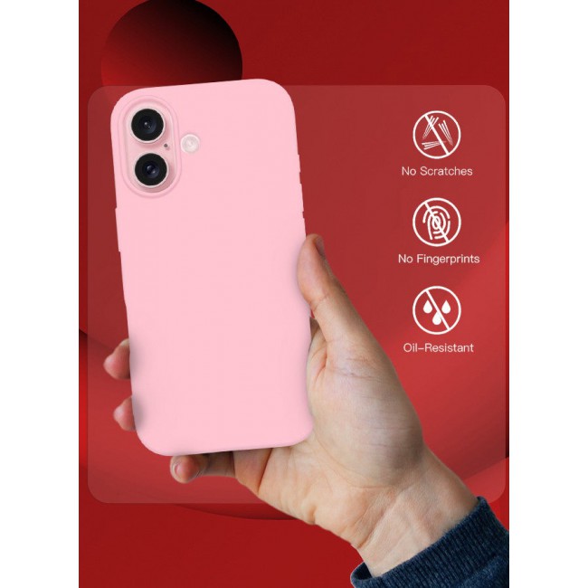 CATANES (for iPhone 16 Plus) Case, Slim Silicone Case, Full Covered Anti Scratch Shockproof Protective Cover