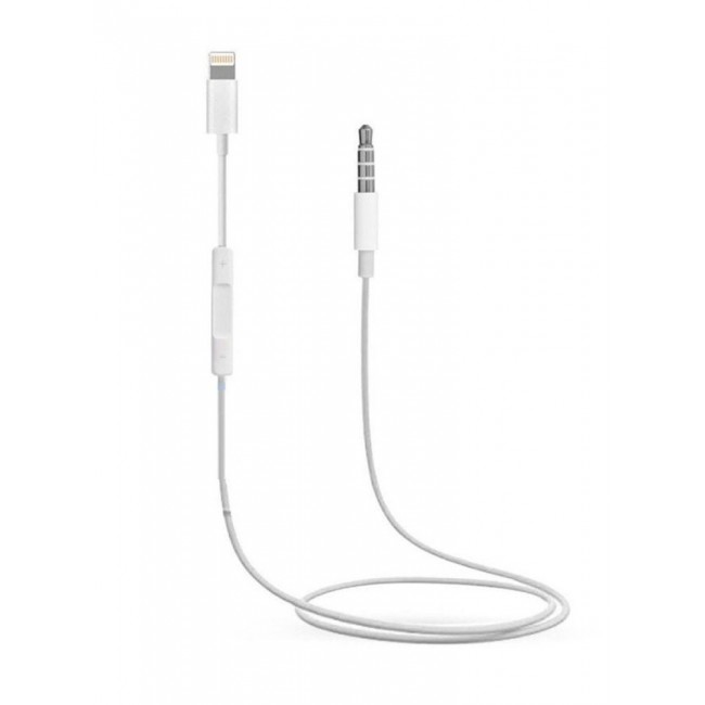 CATANES Lightning to 3.5mm Aux Audio Headphone Wire Control Adapter Audio Cable for iPhone 8 Pin Port Devices 100cm
