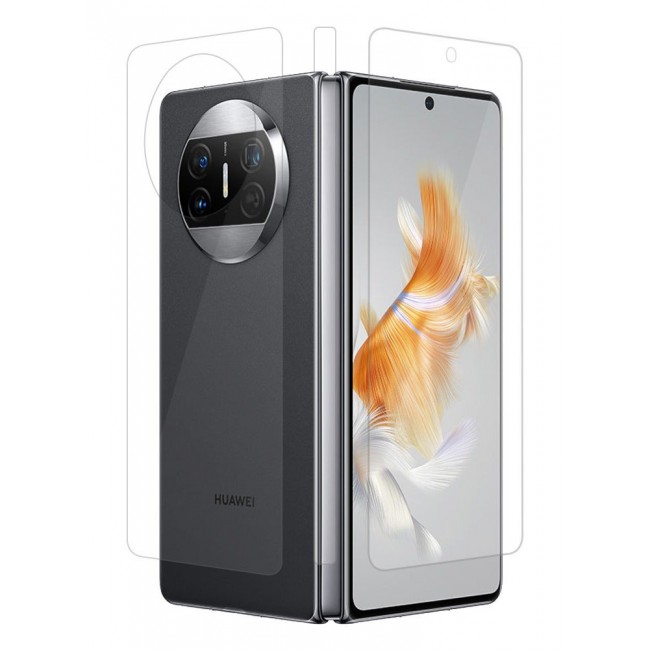 CATANES Huawei Mate X3 Full Screen Protector Explosion Front and Back Screen Hydrogel