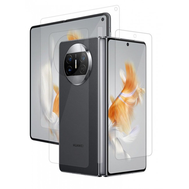 CATANES Huawei Mate X3 Full Screen Protector Explosion Front and Back Screen Hydrogel