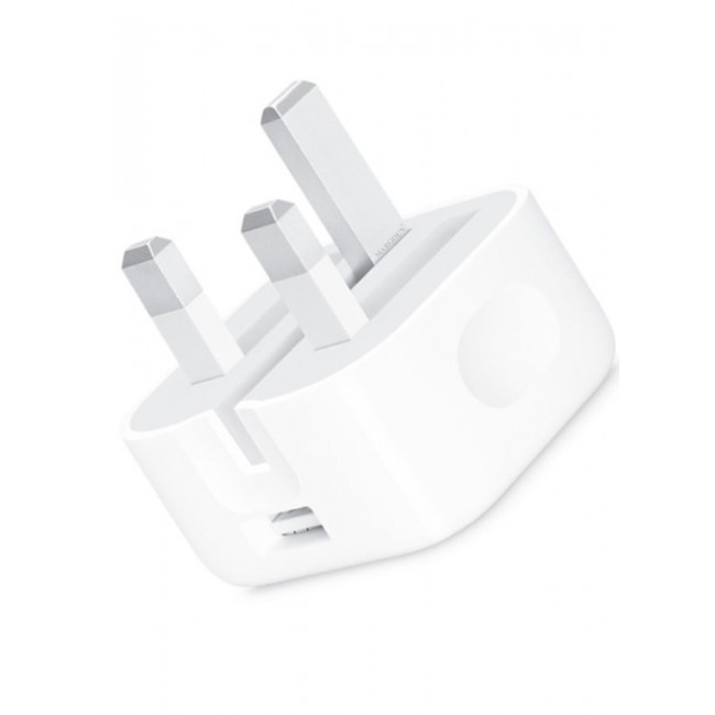 CATANES 20W USB-C PD Fast Charger with 60W Braided Type-C to Type-C Cable (1m) – UK 3-Pin Plug for iPhone 16 Pro
