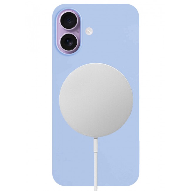 CATANES Air Skin Frosted Matte Case for iPhone 17 - Stylish Ultra Slim Back Cover - Light Blue