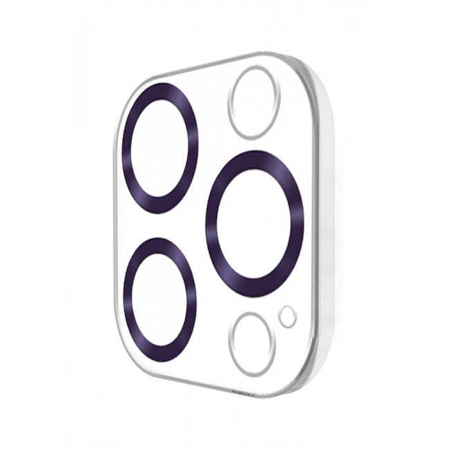 CATANES Camera Lens Protector for Apple iPhone 15 Pro Tempered Glass 9H Hardness Ultra HD Anti-Scratch Easy to Install Case Friendly Full Coverage Guard Purple