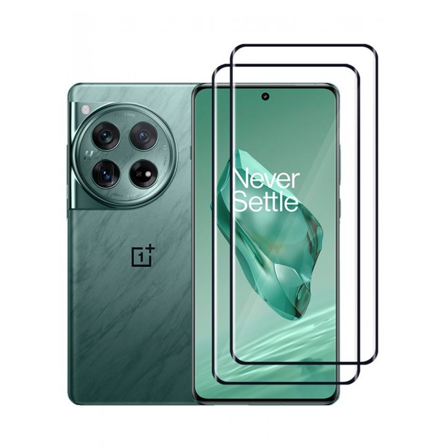 CATANES (for OnePlus 12) 2 Pack Screen Protector Tempered Glass Anti-Scratch 3D Screen Protector Case Friendly HD Clear Protective Film