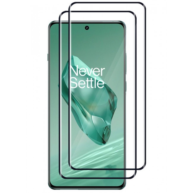CATANES (for OnePlus 12) 2 Pack Screen Protector Tempered Glass Anti-Scratch 3D Screen Protector Case Friendly HD Clear Protective Film