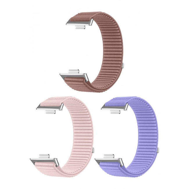 CATANES 3 Pack of Premium Magnetic Loop Watch Band for Huawei Watch 4 & Watch 4 Pro – Adjustable, Soft & Durable Replacement Strap