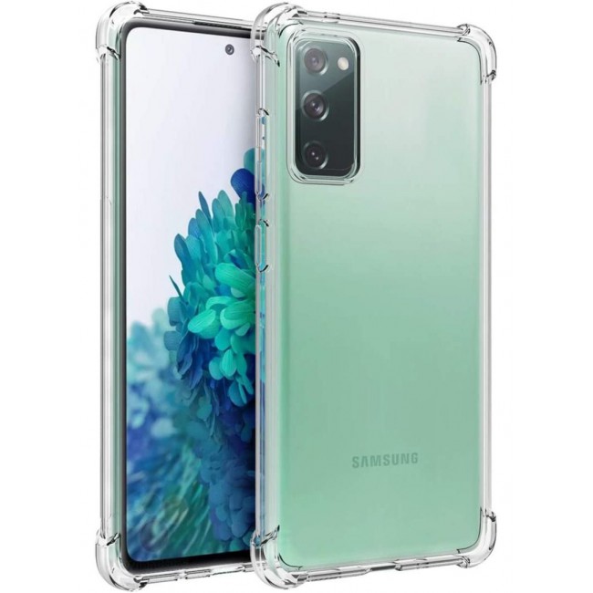CATANES Samsung Galaxy S20 FE (2020/2022) Clear Case Shockproof Reinforced Corners Transparent Soft Ultra Slim TPU Back Cover 6.5 inch Clear