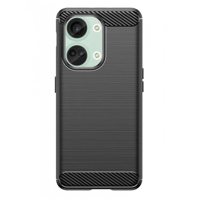 CATANES OnePlus Nord 3 Case Cover Soft TPU Bumper Protective Back Case Black