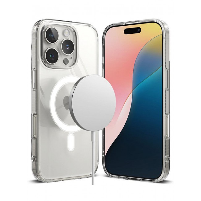 CATANES (for iPhone 16 Pro) TPU Case,Compatible with MagSafe,Resists and Scratches, Clear Phone Case
