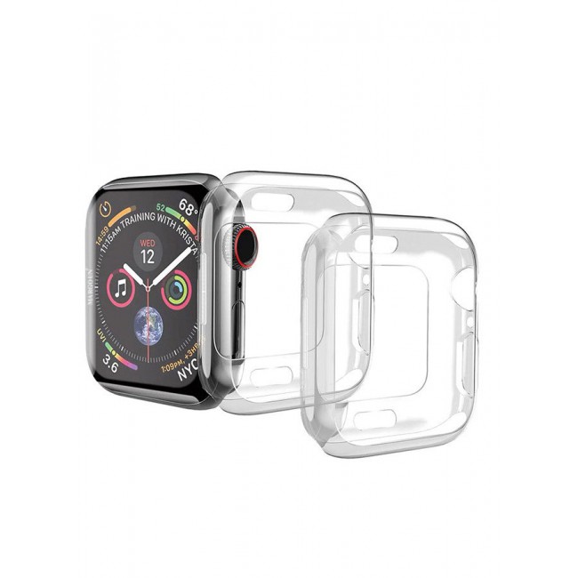 CATANES (for Watch 41mm) 2 Pack TPU Case Ultra Thin Soft TPU Shockproof Edge Case Cover Bumper Protector For 41mm Apple Watch Series