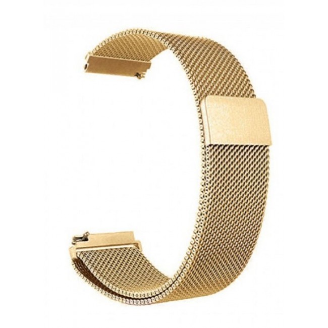 CATANES Milanese Stainless Steel 20mm size for Samsung Galaxy Watch 7, 6, 6 Classic, 5, 5 Pro, 4, 4 Classic and Active 2 - Gold