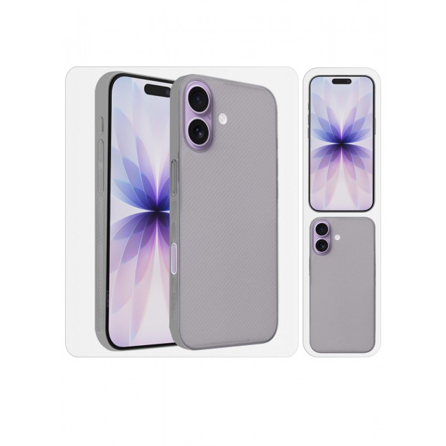 CATANES 2 Packs Case Cover for iPhone 17 - Sturdy Durable Ultra-Thin Case - Air Skin Line Design Transparent Back Cover - Drop Protection Cover with Privacy Screen Protector - Black