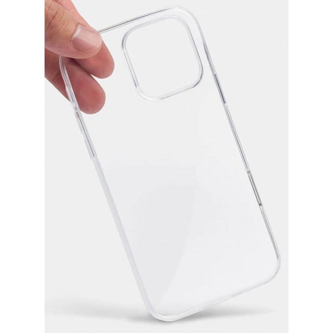 CATANES ( for iPhone 16 Pro ) 3 Pack, 1 Case and 2 Screen Protectors, Clear TPU, Ultra Slim, Shockproof, Scratch-Resistant Case Cover