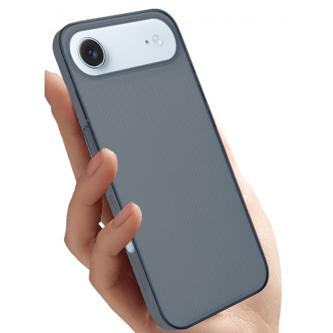 CATANES 2 Packs Case Cover for iPhone 17 Air - Sturdy Durable Ultra-Thin Case - Air Skin Line Design Transparent Back Cover - Drop Protection Cover with 3D Screen Protector - Midnight Blue