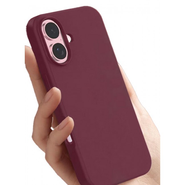 CATANES (for iPhone 16 Plus) 2 Pack Case and Screen Protector, Slim Silicone Case, Full Covered Anti Scratch Shockproof Protective Cover