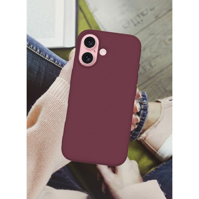 CATANES (for iPhone 16 Plus) 2 Pack Case and Screen Protector, Slim Silicone Case, Full Covered Anti Scratch Shockproof Protective Cover