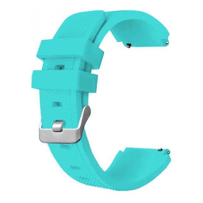 CATANES (for Huawei GT4 22mm) Silicone Strap,Sport Wristband Strap Adjustable Silicone Sport Band Light Blue