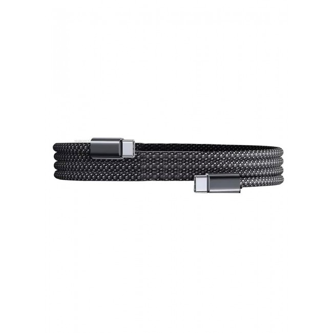 CATANES 2Packs Fast USB-C to USB-C Cable Premium Braided Fast Charging and Data Transfer, PD Supported 1m - Dark Grey & White