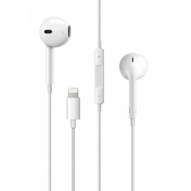 CATANES Earphones with Microphone and Controls for Apple iPhone 12/13/14 Pro Max White