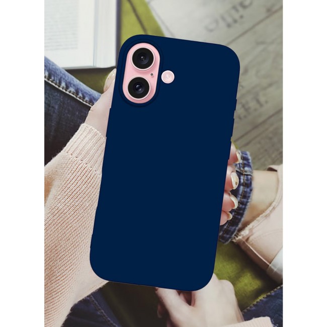 CATANES (for iPhone 16 Plus) Case, Slim Silicone Case, Full Covered Anti Scratch Shockproof Protective Cover