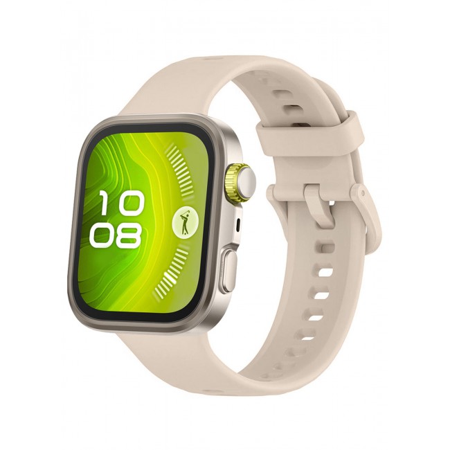 CATANES Wristband for Huawei Watch Fit 3/Fit 4/Fit 4 Pro Bands, Silicone Bracelet Quick Release Arm Band, Replacement Smartwatch Band Quick Release Sport Strap - Beige